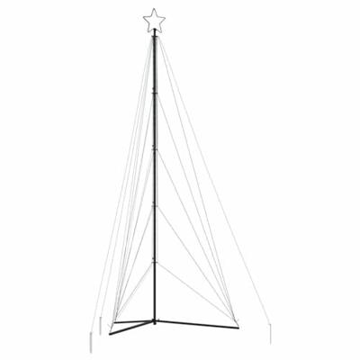 VidaXL Led-kerstboom 615 leds kleurrijk 404,5 cm