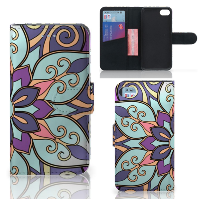 iPhone 7 | 8 | SE (2020) | SE (2022) Hoesje Purple Flower iPhone 7 | 8 | SE (2020) | SE (2022) Hoesje Purple Flower