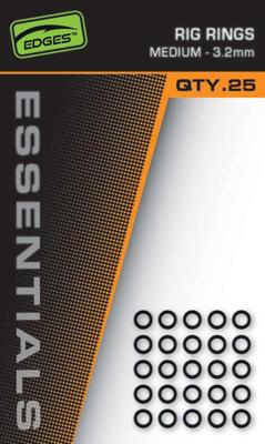 Fox Edges Rig Rings Medium 3.2mm 25st.