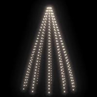 VidaXL Kerstboomverlichting met 250 led's koudwit net 250 cm - thumbnail