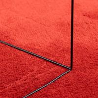 Vloerkleed OVIEDO laagpolig 200x280 cm rood - thumbnail