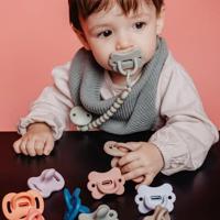 Fopspeen met symmetrische speen SX Pro Colour Essence SUAVINEX beige - thumbnail