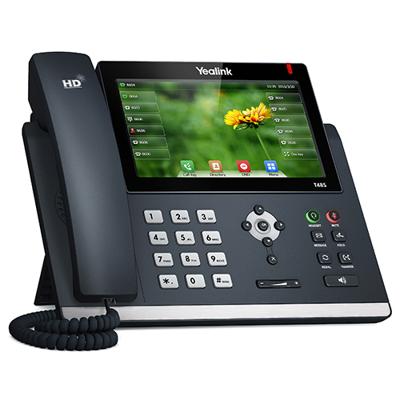 Yealink SIP-T48S IP telefoon Zwart Handset met snoer LCD 16 regels Yealink SIP-T48S IP telefoon Zwart Handset met snoer LCD 16 regels