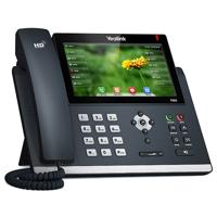 Yealink SIP-T48S IP telefoon Zwart Handset met snoer LCD 16 regels - thumbnail