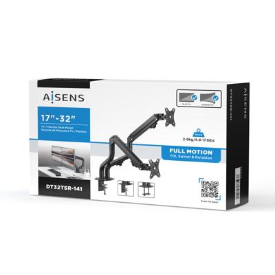 TV houder Aisens DT32TSR-141 17"-32" 8 kg 17-32"