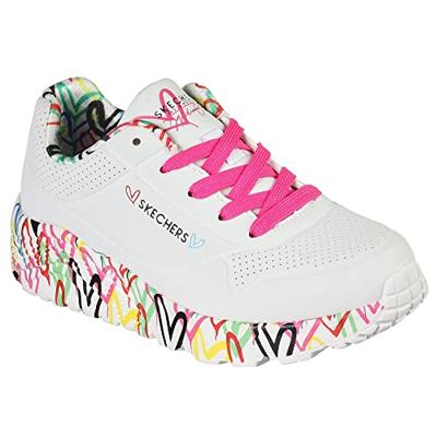 Skechers Uno Lite - Lovey Luv 314976L/WMLT Wit-29 maat 29
