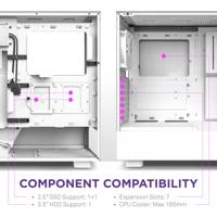 NZXT H5 Elite - White - thumbnail