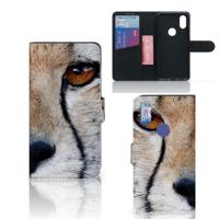Xiaomi Mi Mix 2s | Telefoonhoesje | Met pasjeshouder | Cheetah - thumbnail