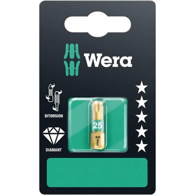 Wera 05134374001 867/1 BDC SB SiS TX-bit Aandrijving: 1/4 (6,3 mm) Uitvoering: TX TX 10 25 mm