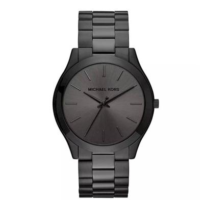 Michael Kors MK8507 Horloge Slim Runway staal zwart 43 mm Michael Kors MK8507 Horloge Slim Runway staal zwart 43 mm