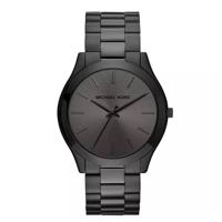 Michael Kors MK8507 Horloge Slim Runway staal zwart 43 mm - thumbnail