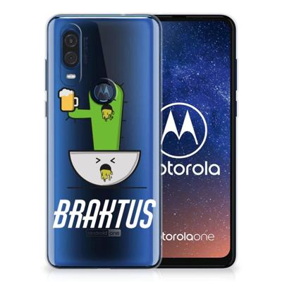 Motorola One Vision Telefoonhoesje met Naam Braktus Motorola One Vision Telefoonhoesje met Naam Braktus
