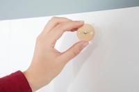 tesa 77905 Zelfklevende schroef vierkant (l x b) 23 mm x 16 mm Beige Inhoud: 2 stuk(s) - thumbnail