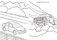 Selecta kleurboek Auto's en Machines - thumbnail