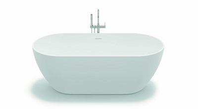 Vrijstaand bad Sem wit mat 170x80cm