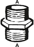 Cornat Messing/Ch Dubbelnippel Mm 1/2 - TEC386601 - thumbnail