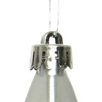 Kersthanger Ster zilver dia7cm 6-dlg - thumbnail