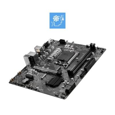 MSI PRO H610M-G DDR4 Moederbord Socket Intel LGA 1700 Vormfactor Micro-ATX Moederbord chipset Intel® H610