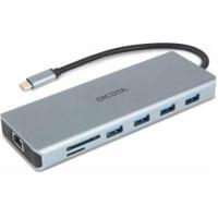 Dicota Lade-/Dockingstation USB-C dockingstation Geschikt voor merk (dockingstation): Universeel Geïntegreerde kaartlezer, USB-C Power Delivery - thumbnail