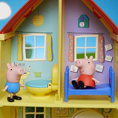 Peppa en haar familiehuisset - PEPPA PIG - Speelgoed voor 3-jarigen - Inclusief leuke accessoires