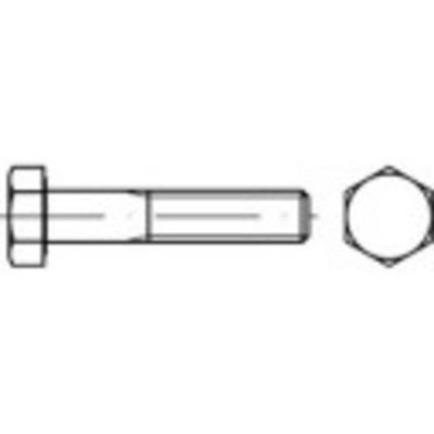 TOOLCRAFT TO-9978015 Zeskantbout M14 180 mm Buitenzeskant DIN 931 RVS A2 25 stuk(s)
