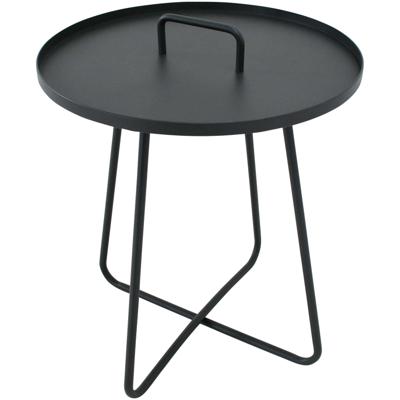 Bijzettafel Jennifer antraciet Bijzettafel Jennifer antraciet