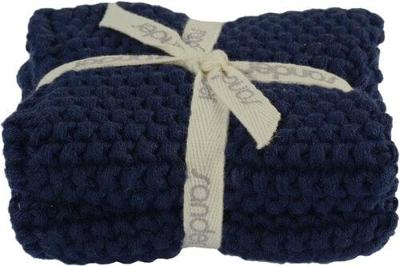 Sander Sander pannenlappen 2 stuks Allstars 22x22 Fb. 64 - Nightshadow Blue