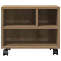 VidaXL Printerstand artisan eiken 41 x 32 x 33.5 cm bewerkt hout - thumbnail