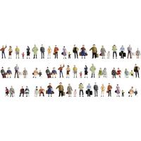 NOCH 0047401 TT Passanten. figuren Geverfd, Zittend, Staand - thumbnail