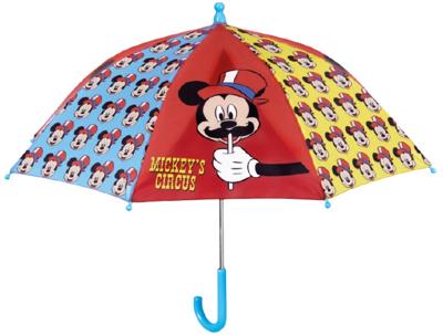 Perletti paraplu Mickey Mouse 66 cm polyester rood