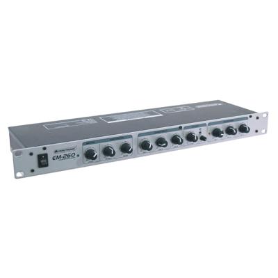 Omnitronic EM-260 6-kanaals mixer