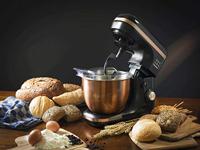 Bestron AKM900CO keukenmachine 1000 W 2,5 l Zwart, Koper - thumbnail