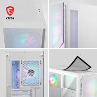 ATX Semi-toren doos MSI 306-7G23W21-HH9 Wit - thumbnail