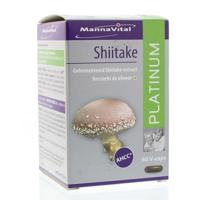 Mannavital Shiitake Platinum V-caps 60 - thumbnail