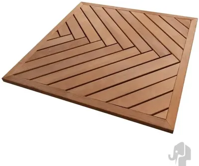 Elephant Terrastegel Hardhout FSC© 3 x 100 x 100 cm