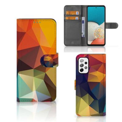 Samsung Galaxy A73 5G | Book Case | Polygon Color