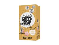 Marcel's Green Soap Shower bar vanilla & cherry 150 Gram - thumbnail