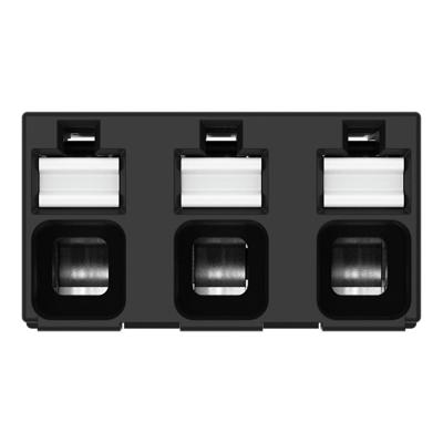 WAGO 2086-3103 Printklem 1.50 mm² Aantal polen 3 Zwart 1 stuk(s)