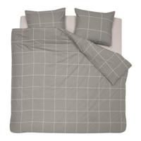 Cinderella Robyn Dekbedovertrek Satijn Taupe-2-persoons (200 x 200/220 cm) - thumbnail