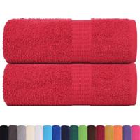 Washandjes 2 stuks FROGN Rood 30x30 cm 100% Katoen - thumbnail