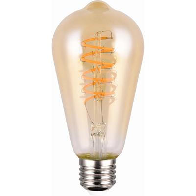 LED Filament Lamp E27 7W - Zeer Warm Wit 1800K - Dimbaar 500 lm
