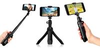 IK Multimedia iKlip Grip Pro Selfiestick 9.1 cm 1/4 inch Zwart Bluetooth - thumbnail