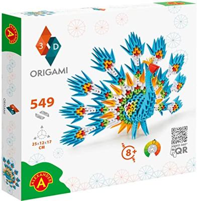 Selecta Origami 3d - pauw, 549dlg.