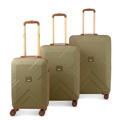 Florence 3-delige Kofferset DARK OLIVE