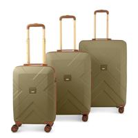Florence 3-delige Kofferset DARK OLIVE - thumbnail