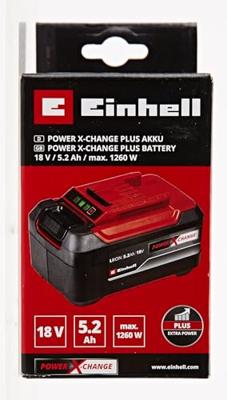 Einhell 18 V/5.2 Ah Plus Accu - Li-Ion - 4511437 4511437 - thumbnail