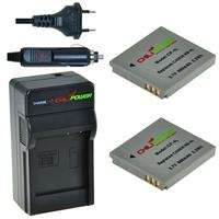 2 x NB-4L accu's voor Canon - inclusief oplader en autolader - Origineel ChiliPower - thumbnail