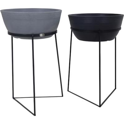 Siena Garden Rodos EZD00012 Plantenstandaard IJzer Zwart