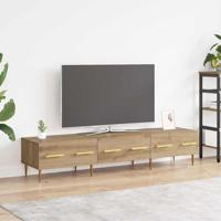 TV-kast met lade Artisan Eiken 150 x 36 x 30 cm Bewerkt hout - thumbnail