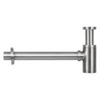 Differnz Differnz sifon met muurbuis - mat chroom - thumbnail